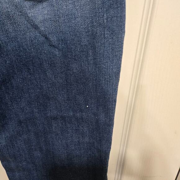 Ceros Mid Rise Straight Leg Blue Distressed Jeans Women’s Size 27 - Picture 6 of 11